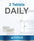 Glass of water with two tablets from Calcium Microcrystalline Hydroxyapatite For Teeth And Bone Health Support With Phosphorus And Essential Micronutrients Dietary Supplement For Strong Bones And Healthy Teeth 250 Vegetarian Capsules.
