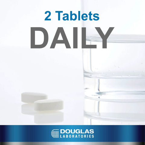 Glass of water with two tablets from Calcium Microcrystalline Hydroxyapatite For Teeth And Bone Health Support With Phosphorus And Essential Micronutrients Dietary Supplement For Strong Bones And Healthy Teeth 250 Vegetarian Capsules.
