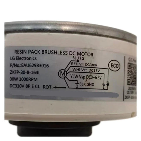 Indoor Unit DC Fan Motor Replacement For LG Air Conditioners, Beefed Up Durable High Efficiency Spare Parts For Reliable Cooling And Long Lasting Performance For Tough Industrial Use Perfect For HVAC Upgrades.
