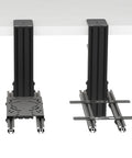 Front view of Beefy Desk Mount For Flight Sim Joysticks Throttles And HOTAS Systems Ready To Rock Your Setup Fits Logitech X56 X52 X52 Pro