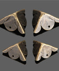40 Piece Antique Corner Brackets Set For Jewelry Boxes And Wood Cases, dope decorative feet and leg protectors, 25x25x25mm