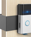 Anti Theft Video Doorbell Mount No Drill Bracket For Battery And Video Doorbells Easy Install on door frame