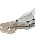 ANKROYU Cordless Electric Scissors With 360 Rotating Head Flexible ABS Power Shears metal cutting head close-up view.