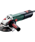 Six Inch Angle Grinder With 10,000 RPM 12 Amp AC DC Power Workhorse Heavy Duty Build Locking Slide Switch Safety Clutch M Quick Wheel Change