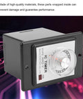 AH2 Y Time Relay 24V Low Voltage Delay Timer For Industrial Control And Electrical Systems With A 10S Delay PVC Housing Boss Level Rugged Component For Home Appliances And Low Voltage Equipment, black PVC timer relay