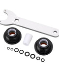 Real Deal Front Mount Hydraulic Steering Cylinder Seal Kit Replacement HS5157 For HC5340 To HC5358 Plus HC5365 Compatible With Shaft Wrench Tool