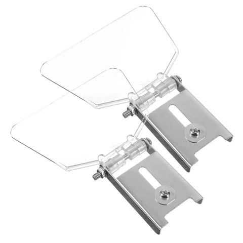 Stainless Steel Bench Guard Set, 20 Pack, Heavy Duty Tough As Nails Impact Resistant Safety Shields, two shields shown