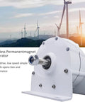 Gearless Permanent Magnet Generator For Wind And Hydro Power With 600 RPM Three Phase Alternator 10000W 48V NdFeB Rare Earth Magnets