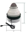 Portable Heavy Duty 200 Pint Humidifier With Industrial Grade Mist System For Hydroponics And Large Rooms, 15-inch size.