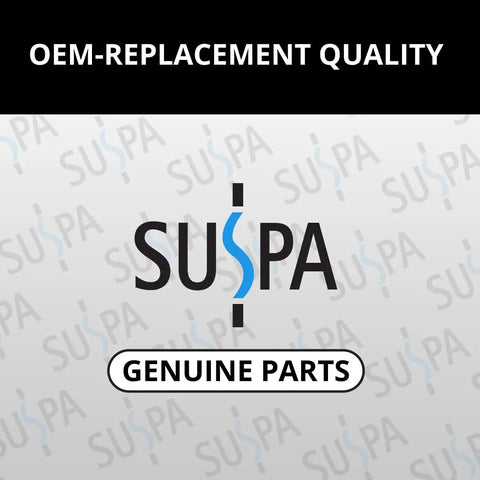 OEM replacement quality logo for SUSPA genuine parts, showcasing brand assurance in gas spring lift support.