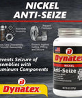 Nickel Anti Seize Paste For Built Tough Machinery 8 Oz Can Pack Of 8 No Sulfur Lead Copper Halogens Withstand Extreme Heat and Corrosion