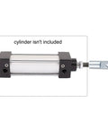 Air Cylinder Rod Clevis End I Type Connector With M16x1.5 Female Thread 78mm Length Alloy Construction Pneumatic SC Standard Fit Wear Resistant Clevis For Pneumatic Cylinders Easy Mount Durable on cylinder rod