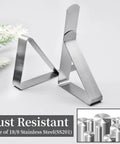 12 Pack Tablecloth Clips Stainless Steel Heavy Duty Clamps For Tables Fits Up To 1.7 Inch Thick Tables Value Pack Great For Picnics