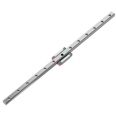 Super Durable Miniature Linear Rail Guide Equipped With A Slick Bearing Steel Slide Carriage For Ultra Snappy Motion On 3D Printers And Tight Tolerance Maker Projects