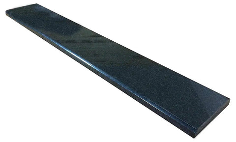 Absolute Black Granite Doorway Threshold Tile With Marble Saddle Polished Finish For Floor Transitions And Window Sills 4x36 Inches Thick Three Quarter Inch Built To Handle Heavy Foot Traffic Durable Maintenance Free Stain Resistant Natural Stone