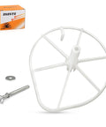 Kickass Premium Air Filter Cage And Wingnut Screw Kit For Honda CR125R CR250R Dirtbike Setup 2002 Through 2007 white air filter cage with wingnut screw