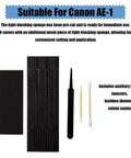Game Changer Pre Cut Self Adhesive Light Seal Foam Sponge Kit For Canon Ae 1 Film Camera Repair with tools included.