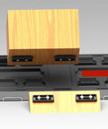 Heavy Duty Mounting Feet For Packout System, 10 Pack Black ABS Feet Compatible With Milwaukee Packout Tool System shown in use