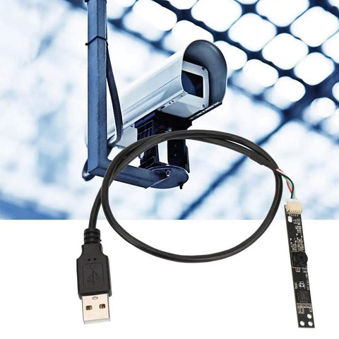 2MP Ov5640 USB Camera Module with 60 Degree Wide Angle Lens and OV2659 Chip, ideal for security monitoring systems.