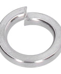 Must-Have 150Pcs A2 Marine Grade Stainless Steel Spring Lock Washers Set Split Square Section Assortment Kit For Automotive And DIY Projects Durable Fastener Hardware M4 Compatible, A2 stainless steel spring lock washer
