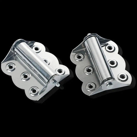 Heavy Duty Sealed Bearing Gate Hinges Set Stainless Steel With Automatic Closing Flush Mount for cabinet doors, 2 pack