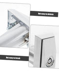 Badass Vending Machine T Handle Lock Kit With Keys High Security Snack Dispenser Access Control Smooth Install Solid Build Quality For Construction Sites And Retail Operations Keep Everything Locked Down Tight Secure, silver metal lock close-up