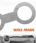 Heavy duty metal tools from Hardcore Rock Solid Hella Reliable Saxophone Repair Toolkit for clarinet and sax repairs.