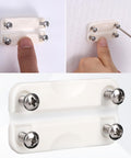 Four Pack Plastic Cooler Hinges For Igloo 50 To 165 Quart Coolers With Sixteen Screws Replacement Parts for camping ice chests installed