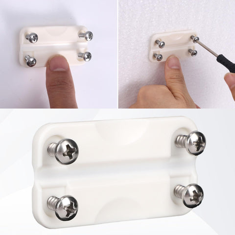 Four Pack Plastic Cooler Hinges For Igloo 50 To 165 Quart Coolers With Sixteen Screws Replacement Parts for camping ice chests installed