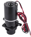 12V Motor Pump Assembly For Marine Electric Toilet Replacement Compatible With Jabsco 37010 Series And 74001 2460, black kit