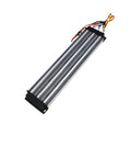 Heavy Duty Industrial PTC Ceramic Air Heater 330 X 76mm 220V 2500W AC DC aluminum fin design for rapid airflow.