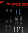 Top Notch Rear Side Drum Brake Hardware Kit For Ford Transit Connect And Nissan Sentra 2013-2021 Ensures Smoother Stops And Killer Stopping Power With Heavy Duty Parts, drum brake springs and clips