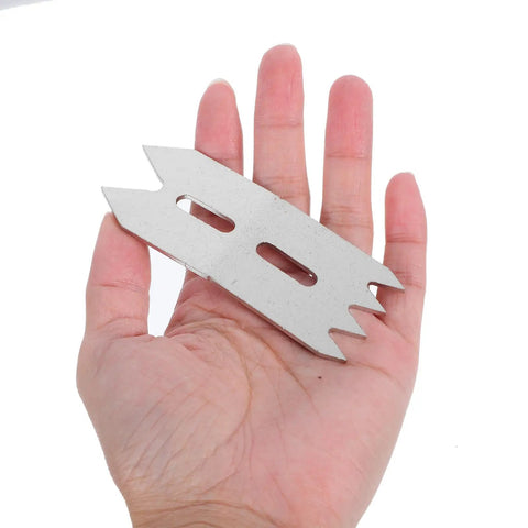 Stainless steel piece from Beefy Pro Grade Heavy Duty Bench Dog Clamp Set With Precision Positioning