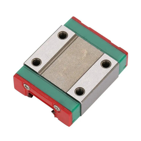 Close-up of Tiny 12mm Mini Linear Rail With Four Point Ball Retainer And Built In Lubrication System Includes 450mm Rail