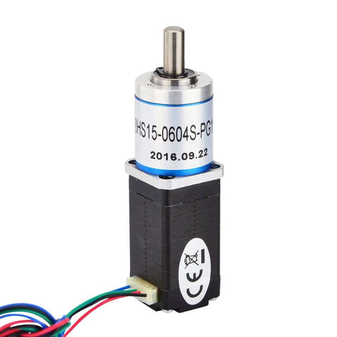 19 To 1 Planetary Gearbox Nema 8 Stepper Motor Geared Stepper Motor Tiny But Mighty With 0.095 Degree Step Angle, 4-Wire Bipolar