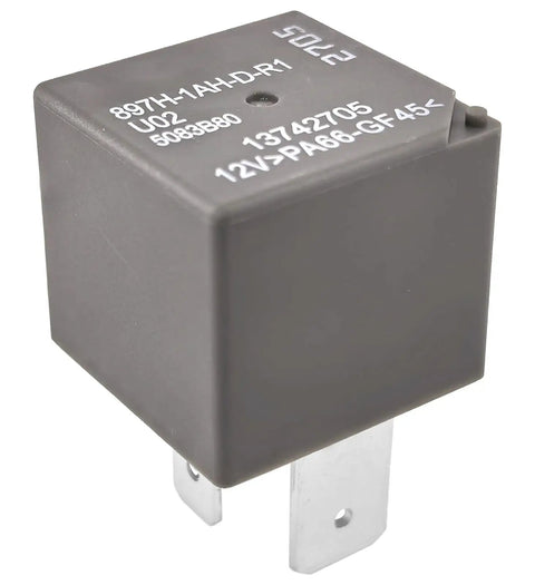Two Pack 70A 12V DC SPST Relay 4 Pin For Ford F150 RAM 1500 Silverado Heavy Duty Direct OEM Replacement Plug And Play