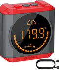 Pro Digital Angle Finder With Led Rechargeable Level Magnetic Base Waterproof Bevel Gauge Inclinometer showing angle measurement.