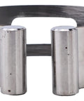 Heavy Duty Stainless Steel Welding Tacking Band Clamp Fits 2.5 Inch Pipes with sturdy construction and sure lock grip detail.