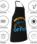 Waterproof Adjustable Bib Apron With Pockets For Men And Women Durable Polyester Keeps Your Clothes Clean From Oil And Dust A Real Workhorse