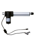 Kariwust FY031 linear actuator for power recliner lift chair; silver piston, black motor housing with cord