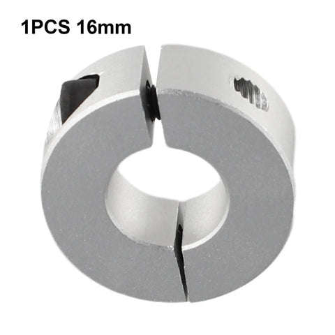 1PCS 16mm Rock Solid Double Split Shaft Collar Clamp Made From Anodized Aluminum Alloy Fits 13 To 30 Millimeter Shafts