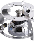 Portable Outdoor Camp Stove With High Flame For Quick Boil And Cook On The Go About 37 Grams Gas Capacity Reaches Up To 1300 Degrees Celsius