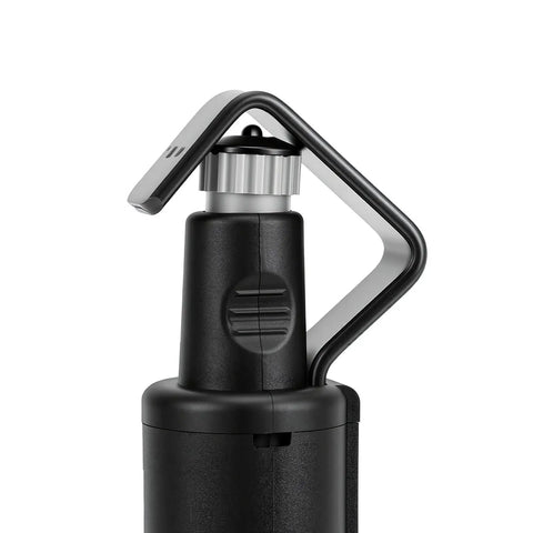 Close-up of ASHATA Adjustable Cable Stripper Tool For Round Wire Jacket Slitter with depth adjustment wheel.