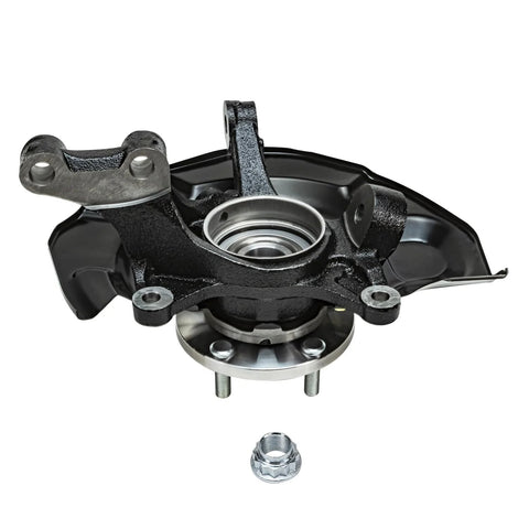 2Pc Front Steering Knuckles And Wheel Bearing Hubs Assembly For 2004 2005 2006 2007 Toyota Highlander AWD 3.3L Gas Replacement Kit