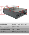 Workhorse Hot Air Preheater Station 853B 220V 540W with dimensions and specifications displayed.