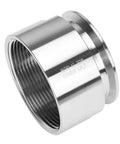 3 Inch Tri Clamp Adapter To 3 Inch FNPT Ferrule Sanitary Pipe Fitting Pro Grade Stainless Steel 304