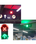 Ready For The Grind Heavy Duty 200Mm Led Traffic Signal Light Kit For Industrial Loading Docks featuring red and green indicators.