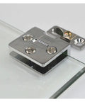 Heavy Duty Stainless Steel Shower Screen Hinges For Glass Doors 5 To 9mm Clamp Clips Cabinet Cupboard Gate Hinges Tough As Nails Adjustable Brackets