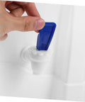 Hand operating faucet of Portable Outdoor Water Dispenser Stand For Camping And Picnics, Cold Water Countertop Dispenser