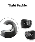 Close-up of Two Pack Sun Visor Support Retainer Clips For Chrysler 200 2011 2014 And Dodge Avenger 2011 2014, ABS plastic, black
